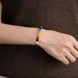 Chakra Alignment & Protective Energy Crystal Bracelet