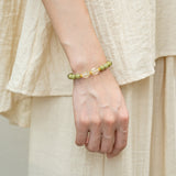 Citrine & Avocado Alashan Energy Bracelet