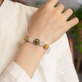 Zodiac Dog Guardian Crystal Bracelet