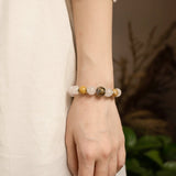Zodiac Dog Guardian Crystal Bracelet