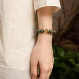 Zodiac Rooster Guardian Crystal Bracelet
