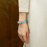 Aquamarine & Amazonite Serenity Bracelet