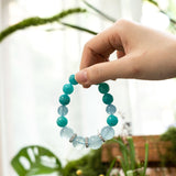 Aquamarine & Amazonite Serenity Bracelet