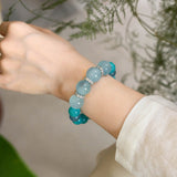 Aquamarine & Amazonite Serenity Bracelet