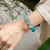 Aquamarine & Amazonite Serenity Bracelet