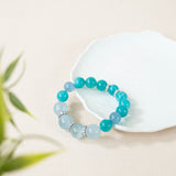 Aquamarine & Amazonite Serenity Bracelet