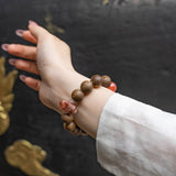 Ember Wood & Carnelian Vitality Bracelet