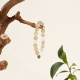 Green Prehnite & White Jade Harmony Bracelet