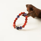 Horse Zodiac Spirit Bracelet – Carnelian & Amethyst for Energy