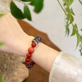 Horse Zodiac Spirit Bracelet – Carnelian & Amethyst for Energy