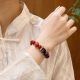 Horse Zodiac Spirit Bracelet – Carnelian & Amethyst for Energy
