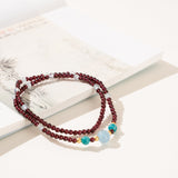 Celestial Harmony Gemstone Necklace