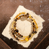 Golden Radiance Crystal Bracelet