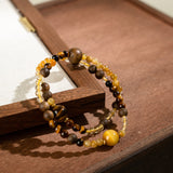 Golden Radiance Crystal Bracelet