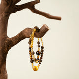 Golden Radiance Crystal Bracelet