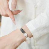 White Quartz Pixiu Bracelet