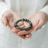 Hetian Green Jade Pixiu Bracelet