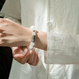 White Quartz Pixiu Bracelet