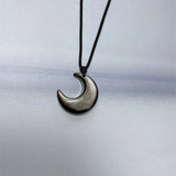 Lunar Insight Cat’s Eye Moon Necklace
