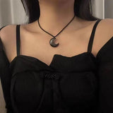 Lunar Insight Cat’s Eye Moon Necklace