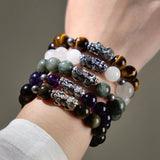 Amethyst Pixiu Bracelet