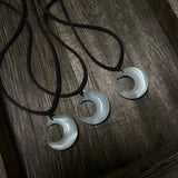 Lunar Insight Cat’s Eye Moon Necklace