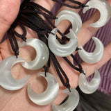Lunar Insight Cat’s Eye Moon Necklace