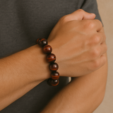 Red Tiger’s Eye Crystal Bracelet